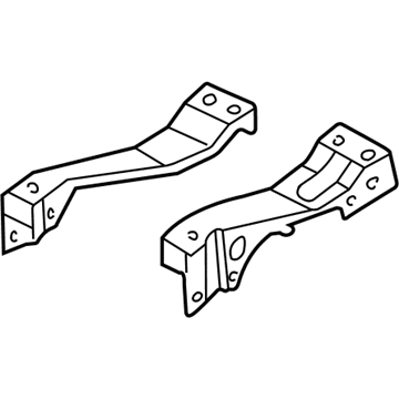 5066743AA Mopar Bracket-Cushion To RISER Illustration 1 of 1