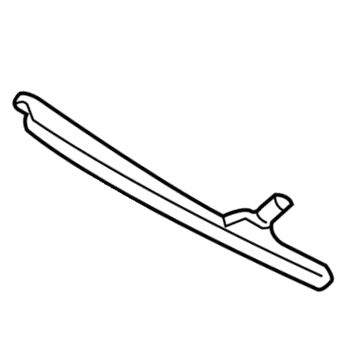 55136717 Mopar Channel-Rear Door Glass Lower Illustration 1 of 1