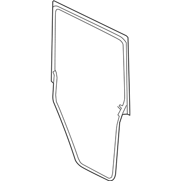 Jeep Wrangler Door Seal - 55395719AO