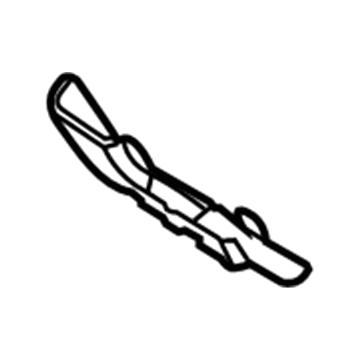 4666012AA Mopar Exhaust Manifold Shield Illustration 1 of 1