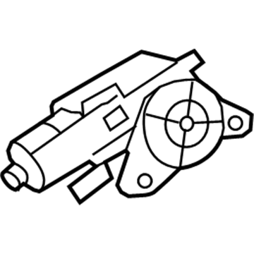 2007 Chrysler Sebring Window Motor - 68020568AA