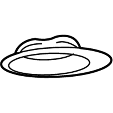 52128524AA Mopar Spring Insulator Illustration 1 of 1