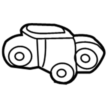 52088875AB Mopar Bracket-BALLSTUD Illustration 1 of 1