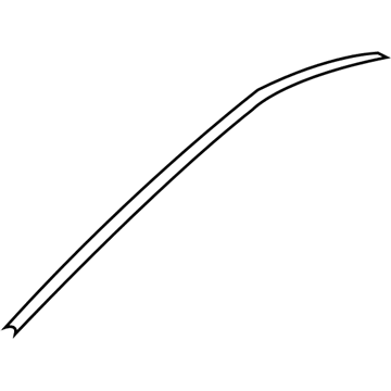 68297608AB Mopar Windshield Molding Illustration 1 of 1