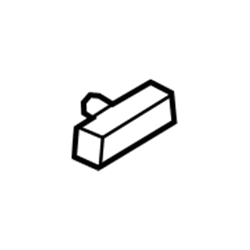 68041195AB Mopar Handle-Swivel Release Illustration 1 of 1