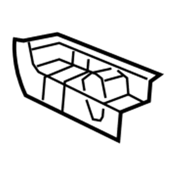 1HW121K5AA Mopar Shield-Swivel Mechanism Illustration 1 of 1