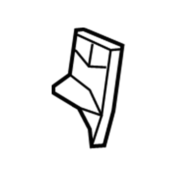 68041476AA Mopar Cover-Seat Belt Illustration 1 of 1