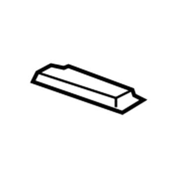 68050092AA Mopar Panel-Child Foot Rest Illustration 1 of 1