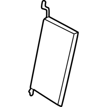 Mopar 4034924 Door & Seal Heater Blend A 4034924 Mopar Door & Seal Heater Blend A Illustration 1 of 1