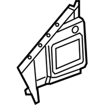 68104230AB Mopar Quarter Panel Extension Illustration 1 of 1