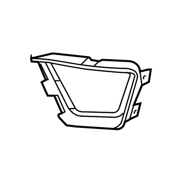 6VQ42TZZAA Mopar Fog Lamp Bezel Illustration 1 of 1