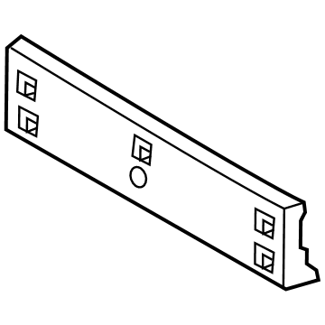 Mopar License Plate - 68256473AA