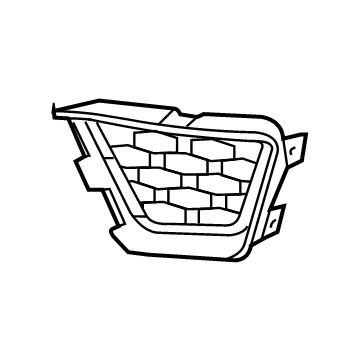 6VP56LXHAA Mopar Fog Lamp Hole Plug Illustration 1 of 1