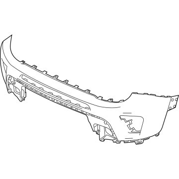 Jeep Renegade Bumper - 6VM44TZZAA