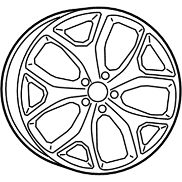 2020 Dodge Challenger Spare Wheel - 6MN92DD5AA