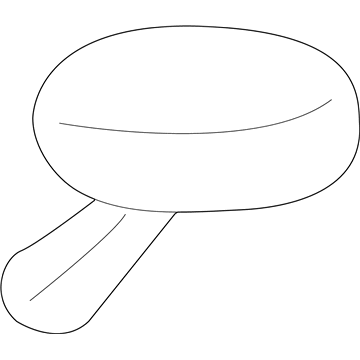 2005 Chrysler Crossfire Car Mirror - 1BS57P41AA