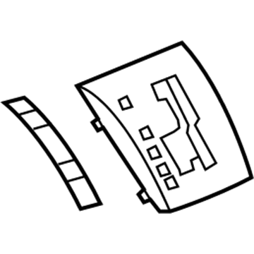 Jeep Compass Shift Indicator - 1AW70DX9AB