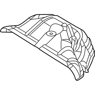 4884830AD Mopar Heat Shield Illustration 1 of 1