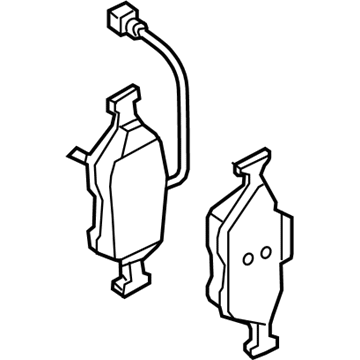 2019 Ram ProMaster City Brake Pad - 68281390AA