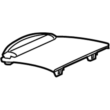 1YB26JXWAA Mopar Instrument Panel Cover Illustration 1 of 1