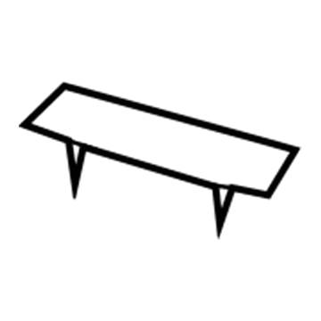 5030350AB Mopar Fascia Retainer Illustration 1 of 1