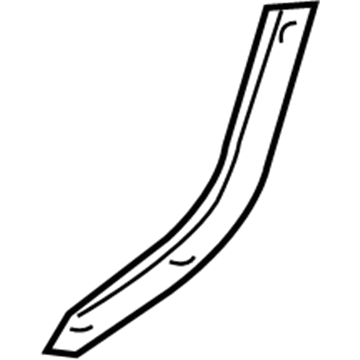 5029200AB Mopar Fascia Retainer Illustration 1 of 1