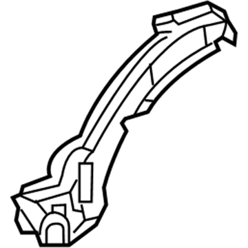 5104192AA Mopar Panel-Fender EXTENTSION Illustration 1 of 1