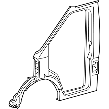 5104182AA Mopar Body Side Door Panel Illustration 1 of 1