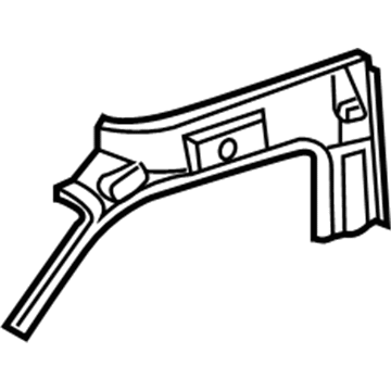 5121649AA Mopar Body Side Aperture Panel Illustration 1 of 1