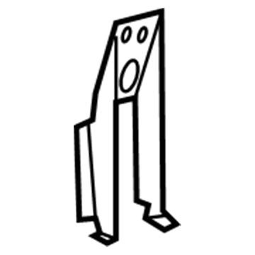 Mopar 5104189AA REINFMNT-Center Pillar 5104189AA Mopar REINFMNT-Center Pillar Illustration 1 of 1