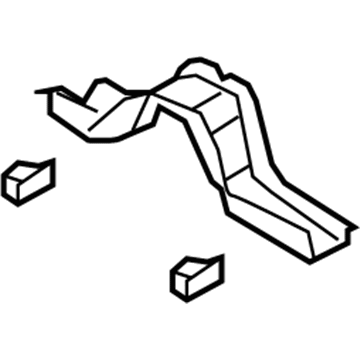 5115450AB Mopar Dash Crossmember Illustration 1 of 1