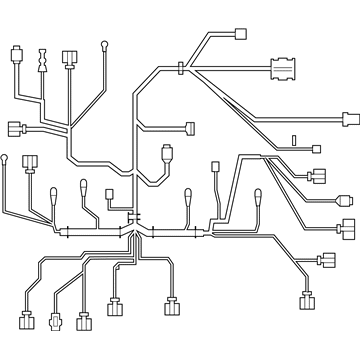 5120170AA Mopar Engine Wiring Illustration 1 of 1