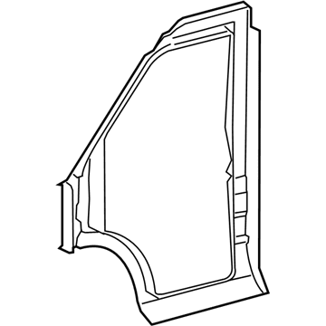 5104221AA Mopar Body Side Door Panel Illustration 1 of 1