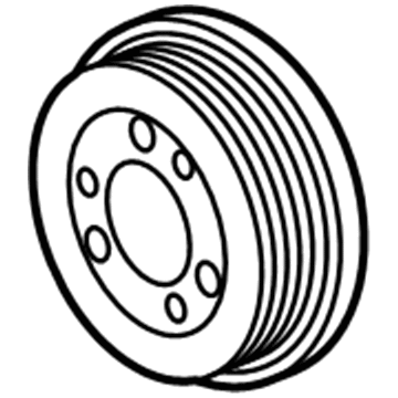 2025 Dodge Durango Crankshaft Pulley - 53010831AD