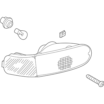Mopar MR566315 Lamp MR566315 Mopar Lamp Illustration 1 of 1