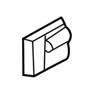 MB623817 Mopar Spring Nut Illustration 1 of 1