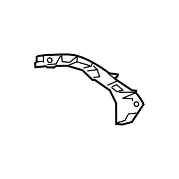 68421765AE Mopar Bracket-FASCIA Support Illustration 1 of 1