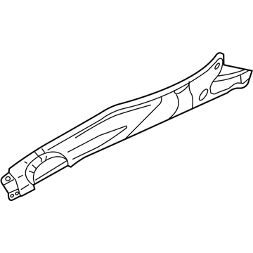 2009 Dodge Nitro Exhaust Heat Shield - 55113276AE