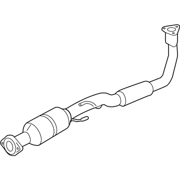 52129140AD Mopar Exhaust Converter Illustration 1 of 1