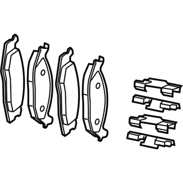 Jeep Commander Brake Pad - 5080868AC