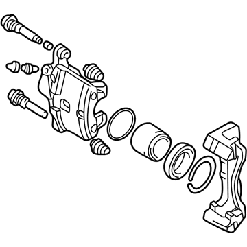 Dodge Stratus Brake Caliper - MR449855