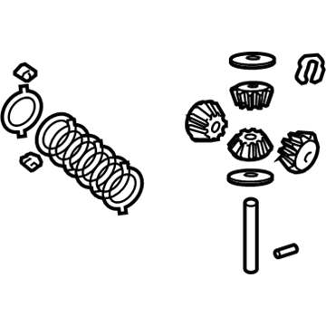 5137575AB Mopar Center Differential Gear Kit Illustration 1 of 1