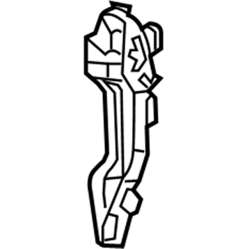 68282897AD Mopar Bracket-Door Handle Illustration 1 of 1