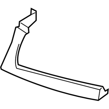 5104217AA Mopar Bezel-HEADLAMP Illustration 1 of 1