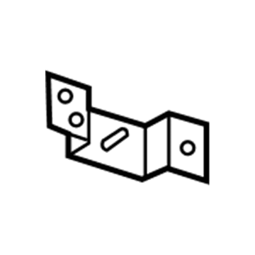 4865876AA Mopar Bracket-Key Cylinder Illustration 1 of 1