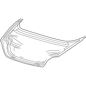 4865482AI Mopar Deck Lid Illustration 1 of 1