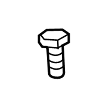 5029179AA Mopar STOP/BUMPER-Hood Illustration 1 of 1