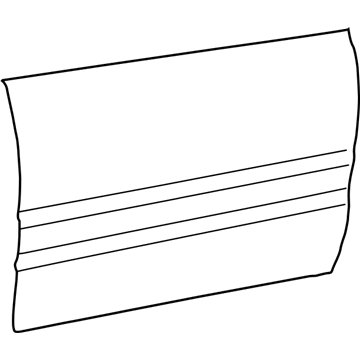 5183433AA Mopar Front Door Outer Repair Door Illustration 1 of 1