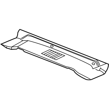 55174636AB Mopar Grille-COWL Panel Illustration 1 of 1