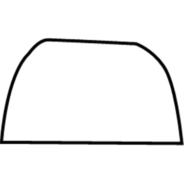 Mopar 1JA891DVAA Front Headrest 1JA891DVAA Mopar Front Headrest Illustration 1 of 1